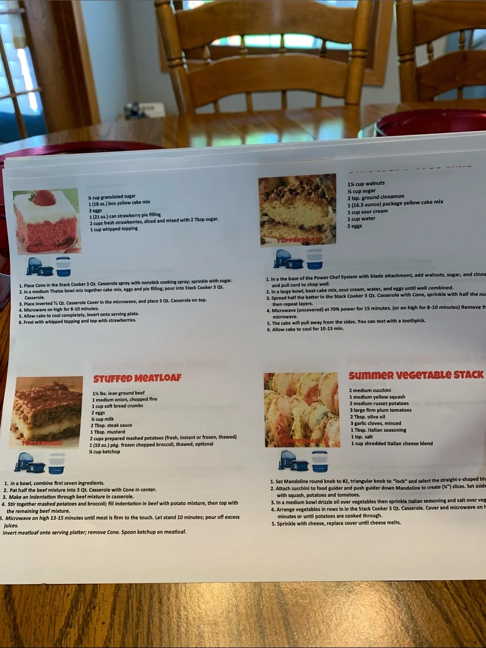 Tupperware Microwave Stack Cooker Set with Recipes - Picture 13 of 16